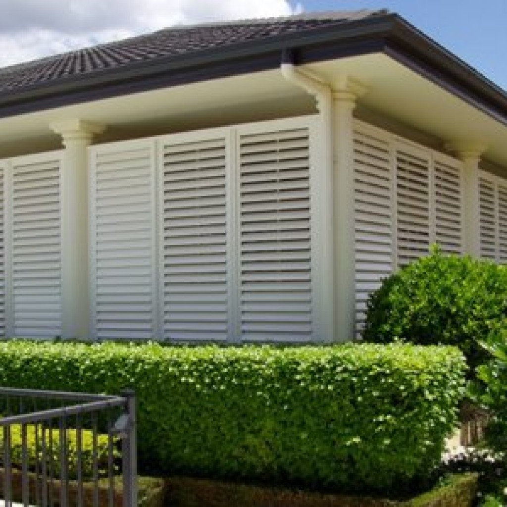 Roller Shutters With Adjustable Slats. KSS Thailand