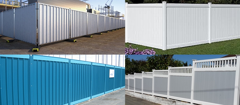 fencing and hoarding panels